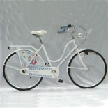 28"white color 3speed dutch oma bike 