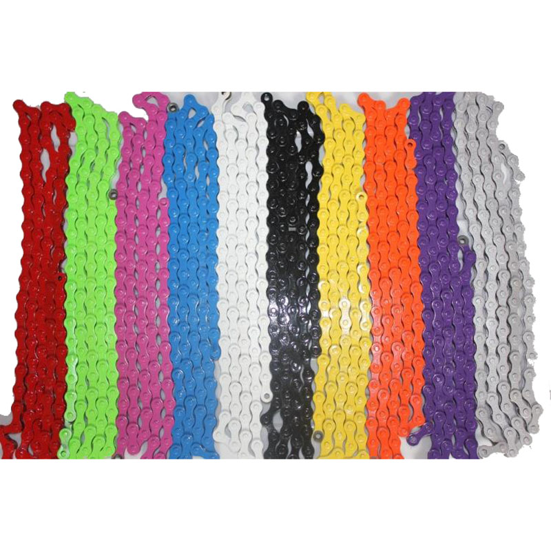 Colorful KMC good quality road bike/ fixie/ fixed gear bicycle chain